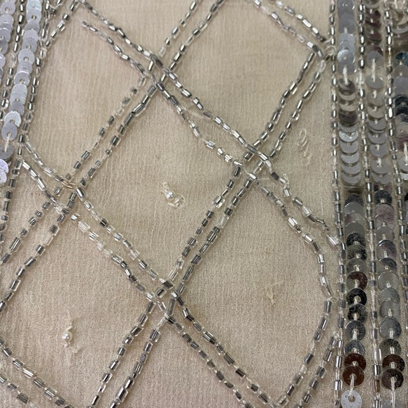 VINTAGE beaded and sequins blouse - Picture 6 of 7